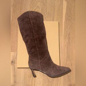 Steve Madden Dark Brown Heeled Boots